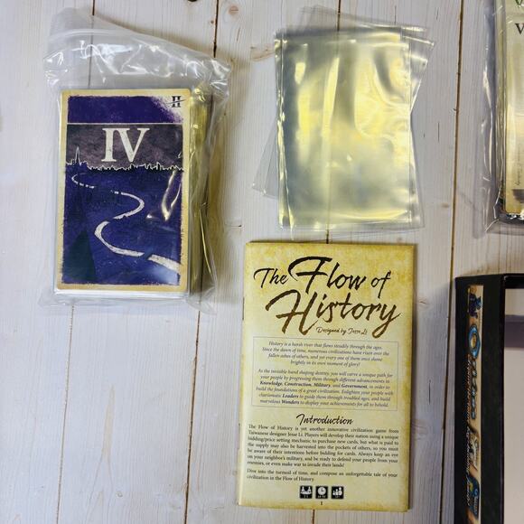 The Flow of History card board game TMG 2017 out of print NEW. Complete. - Picture 15 of 15